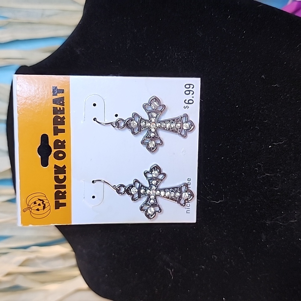 Trick or Treat or just a statement piece Beautiful crosses.